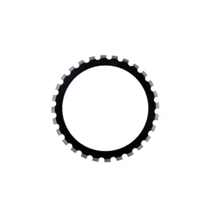 17" electric concrete cutting ring saw blade with roller