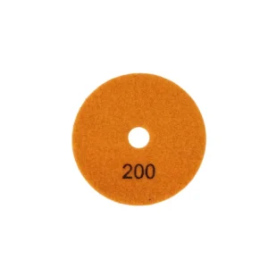 4" polish pads grit 200