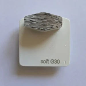 Iron Bar Grinding Shoes Single Segment Very Soft Bond G30