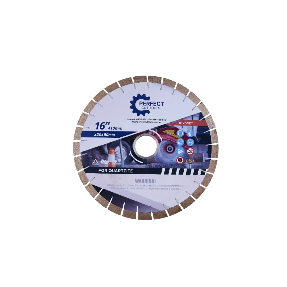 quartzite cutting blade 410 mm (16")