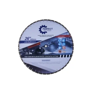 26" road saw concrete cutting blade (665 mm)
