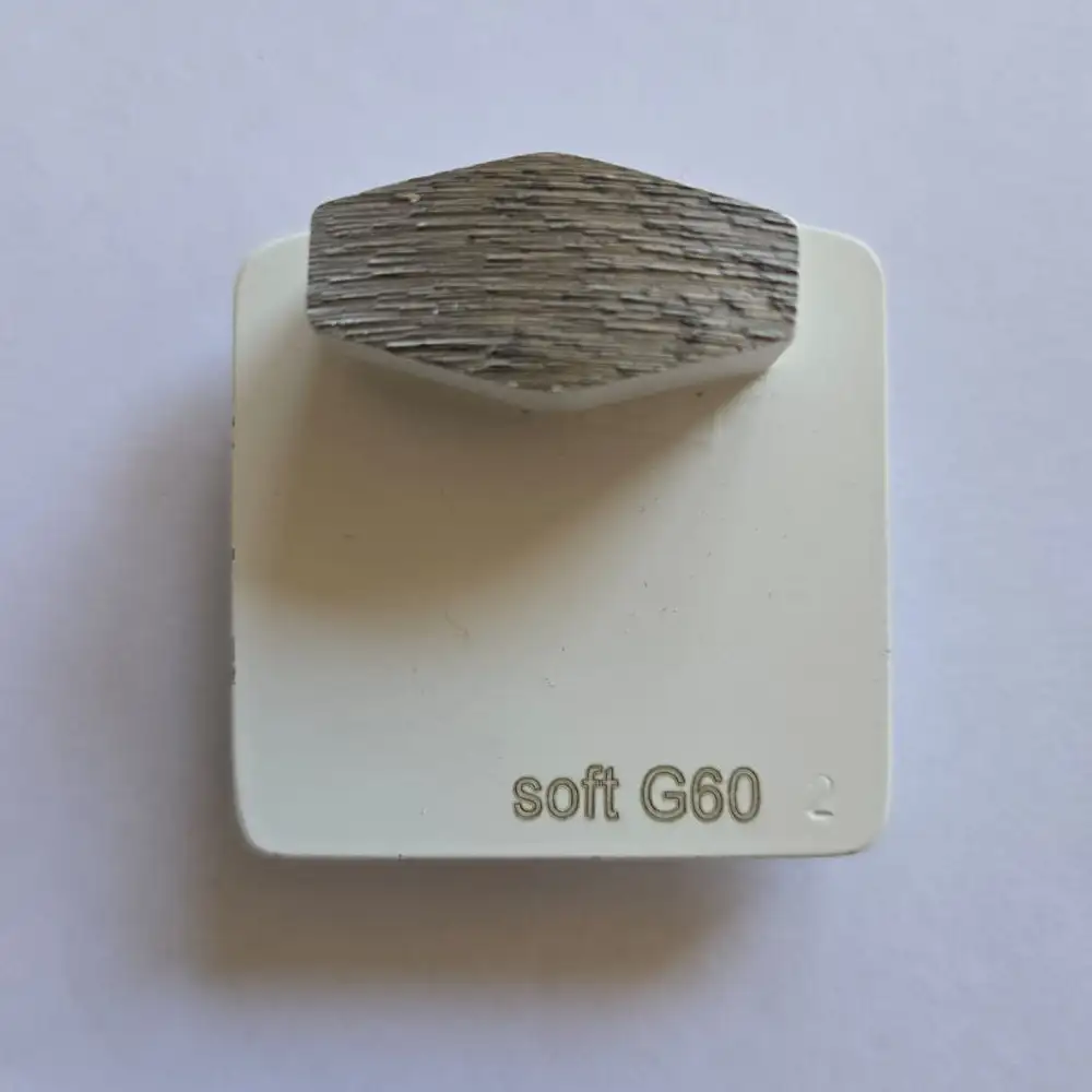 Zig Zag Grinding Shoe Single Segment Fastcut G60 Soft Bond